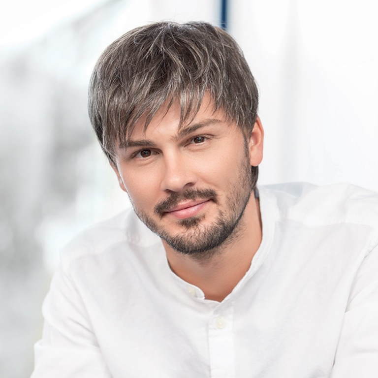 Mẫu tóc giả nam Side Part 7/3 làm từ tóc thật đẹp 11 How to Secure a Men's Wig and Make it Stay on